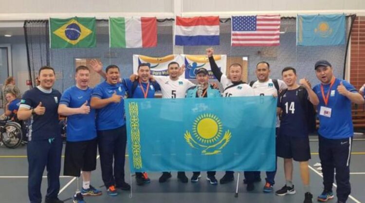 Казахстанские параволейболисты завоевали призовые места на международном турнире