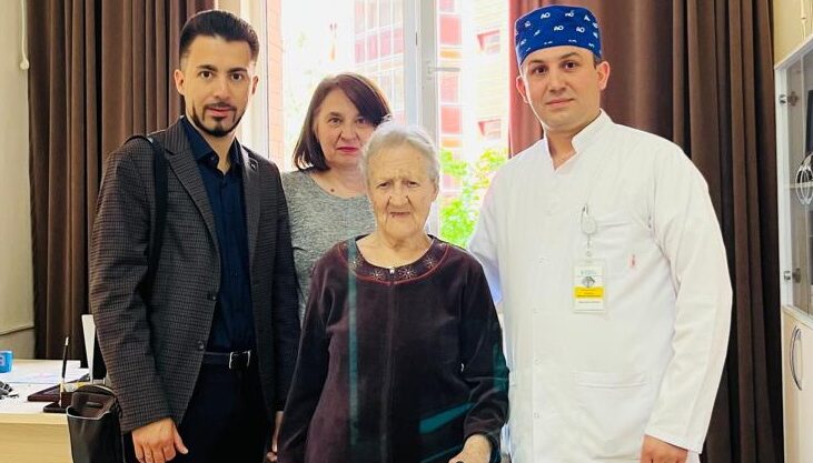 92-летнюю гражданку Украины поставили на ноги алматинские травматологи