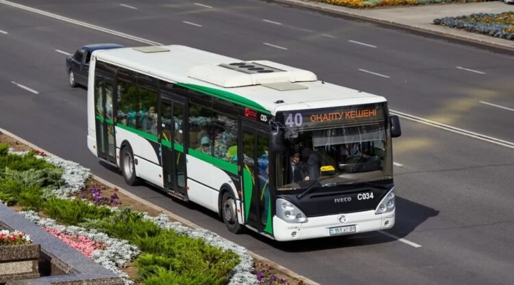 40 новых автобусов запустили в Астане
