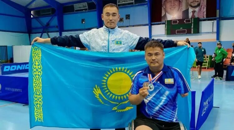 Казахстанские пара теннисисты завоевали шесть медалей на турнире в Иордании